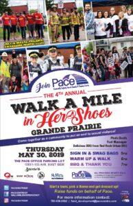 Walk a Mile in Her Shoes Poster 2019