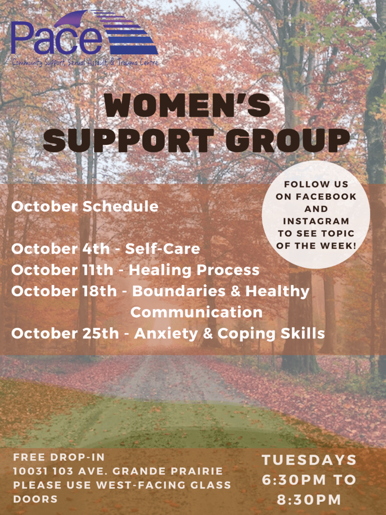 Women's Support Group Poster