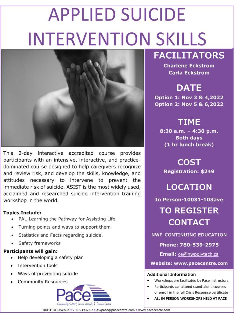 Applied Suicide Intervention Skills